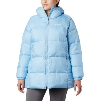 Columbia Ženske Jakne - Puffect Mid Hooded Plave | XUSD-70839
